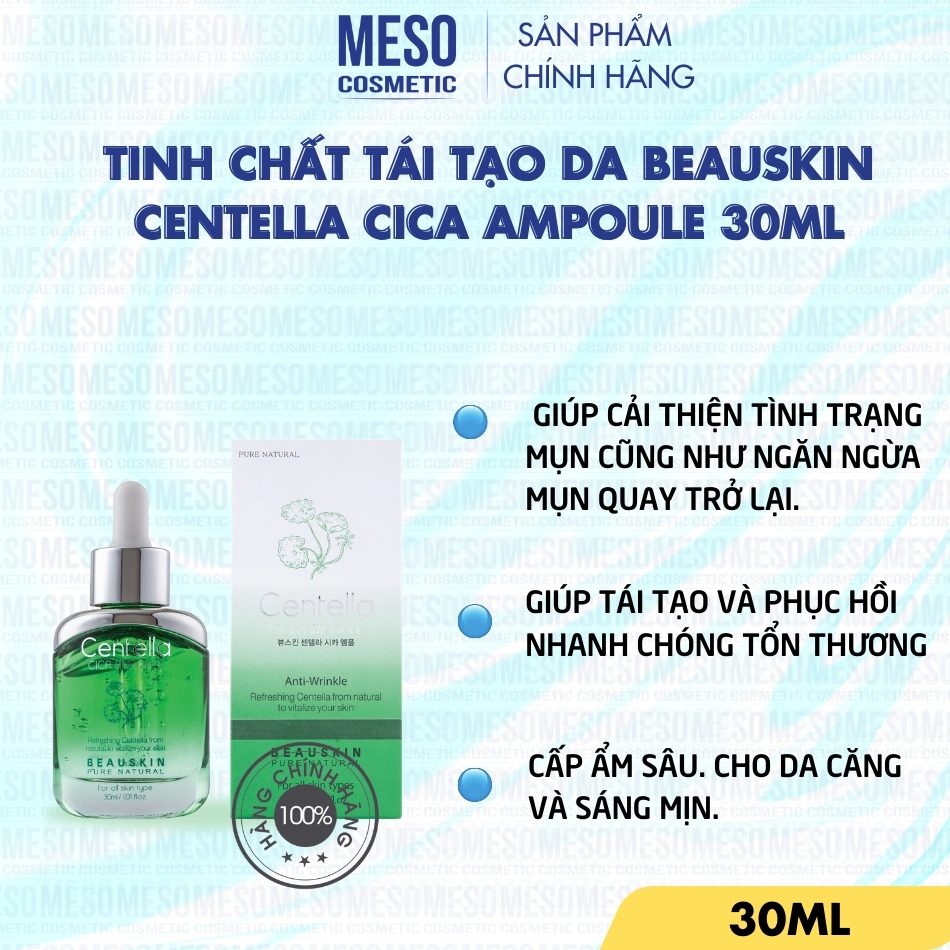 Tinh chất tái tạo da Beauskin Centella Cica Ampoule 30ml